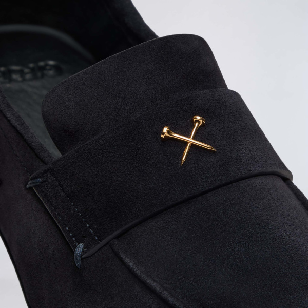 Alternative image of MEN'S METAL TEES SUEDE FLEX LOAFER in Twilight