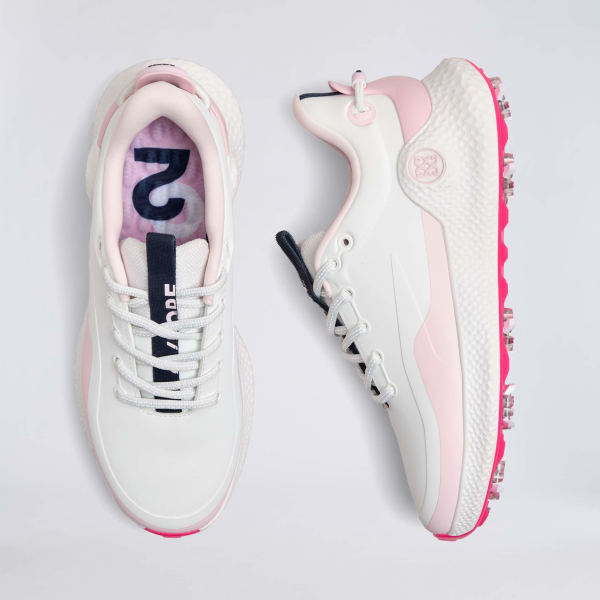WOMEN'S MG4+ O2 G/LOCK GOLF SHOE in Snow / Blush