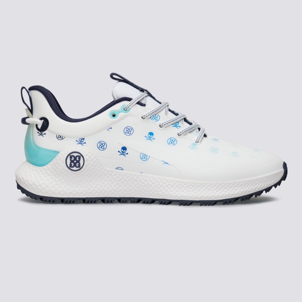 Alternative image of MEN'S LTD RELEASE MG4+ O2 GRADIENT SKULL & TEES GOLF SHOE in SNOW / MULTI