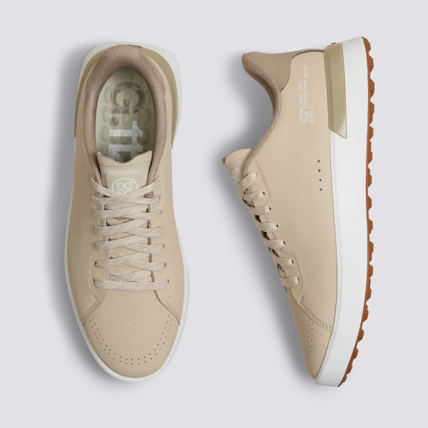 MEN'S G.112 SUEDE GOLF SHOE in PUMICE / DUNE