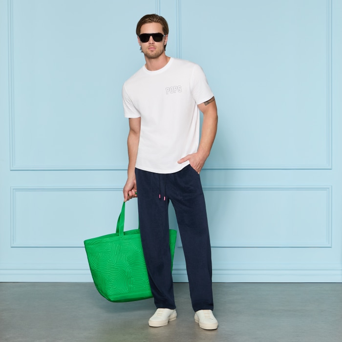 POPS COTTON TEE in Snow