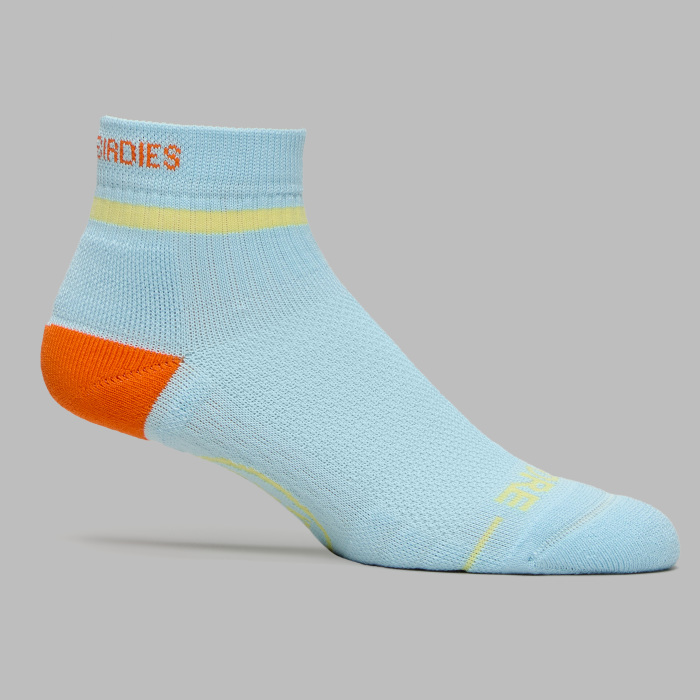 WOMEN'S PRAY FOR BIRDIES QUARTER SOCK in DAYBREAK
