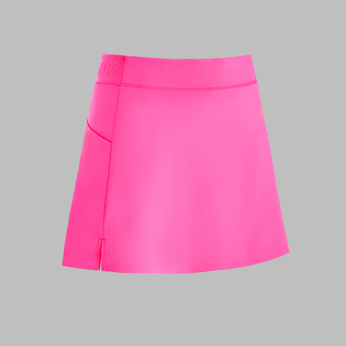 KNOCKOUT A-LINE SKORT in KNOCKOUT PINK