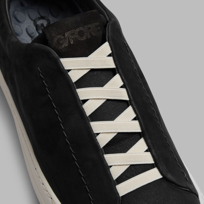 Alternative image of WOMEN'S ENDEAVOUR SLIP ON LEATHER SNEAKER in Onyx