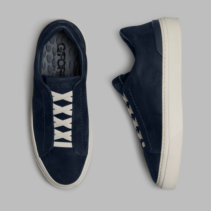 WOMEN'S ENDEAVOUR SLIP ON LEATHER SNEAKER in Twilight