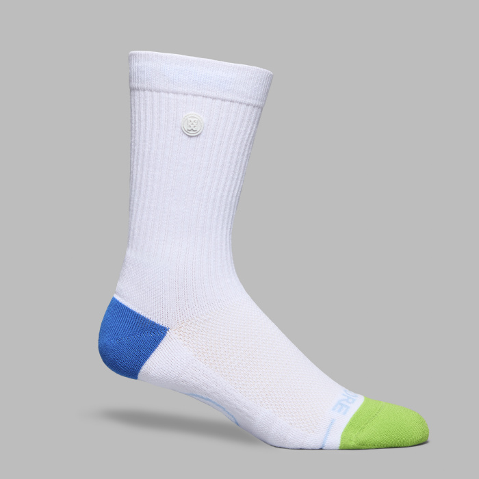 MEN'S CIRCLE G'S CREW SOCK in Snow