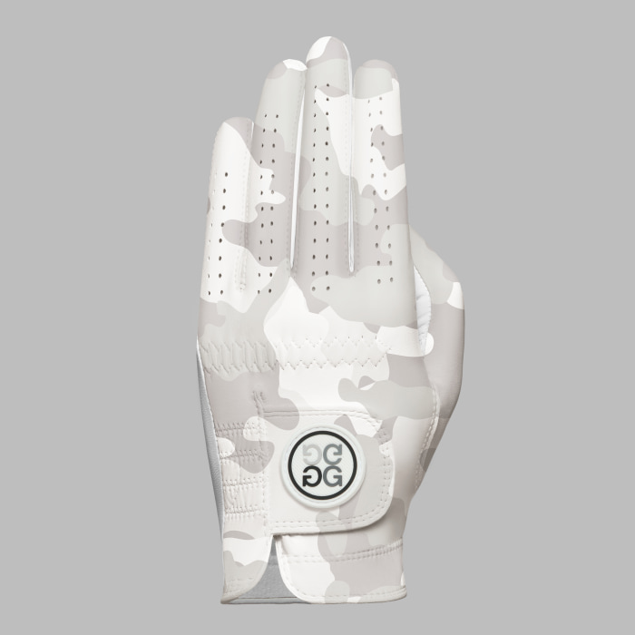 MEN'S SIGNATURE CAMO GOLF GLOVE in SNOW CAMO
