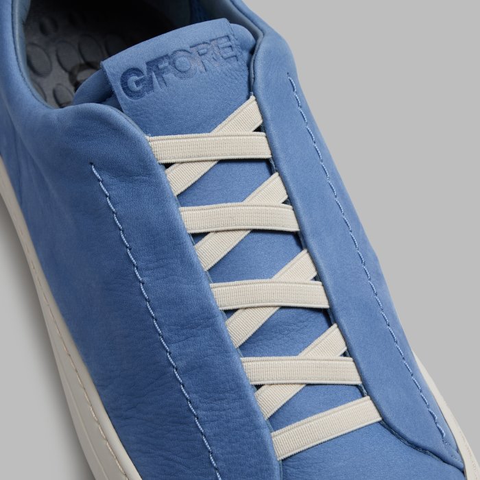 Alternative image of MEN'S ENDEAVOUR SLIP ON LEATHER SNEAKER in Azul