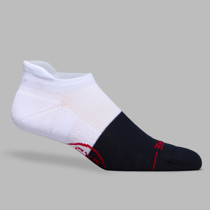WOMEN'S TWO TONE FORE PLAY ANKLE SOCK in Snow / Twilight