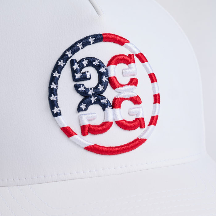 Alternative image of STARS & STRIPES DELTA HAT in SNOW / RWB