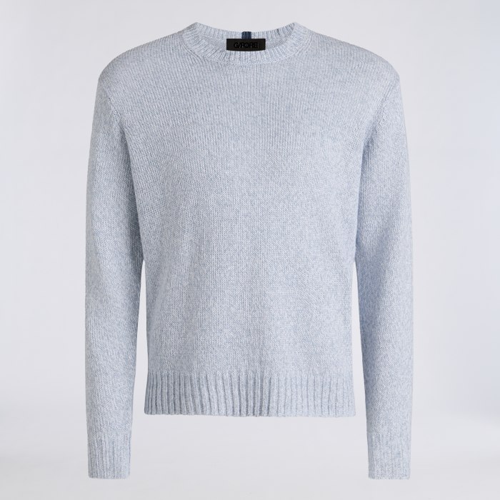 LTD RELEASE GULF LINEN CREWNECK SWEATER in BAJA