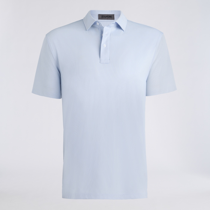 DELTA DOT JACQUARD POLO in BAJA