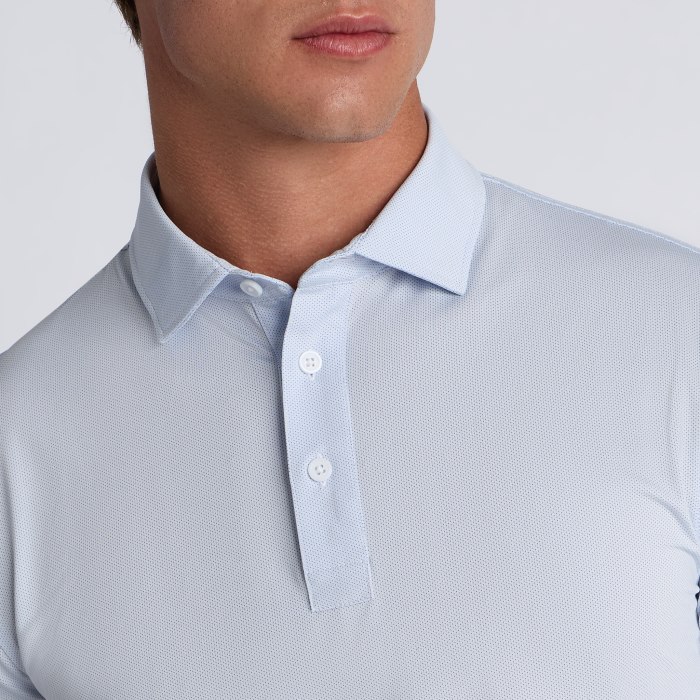 Alternative image of DELTA DOT JACQUARD POLO in BAJA