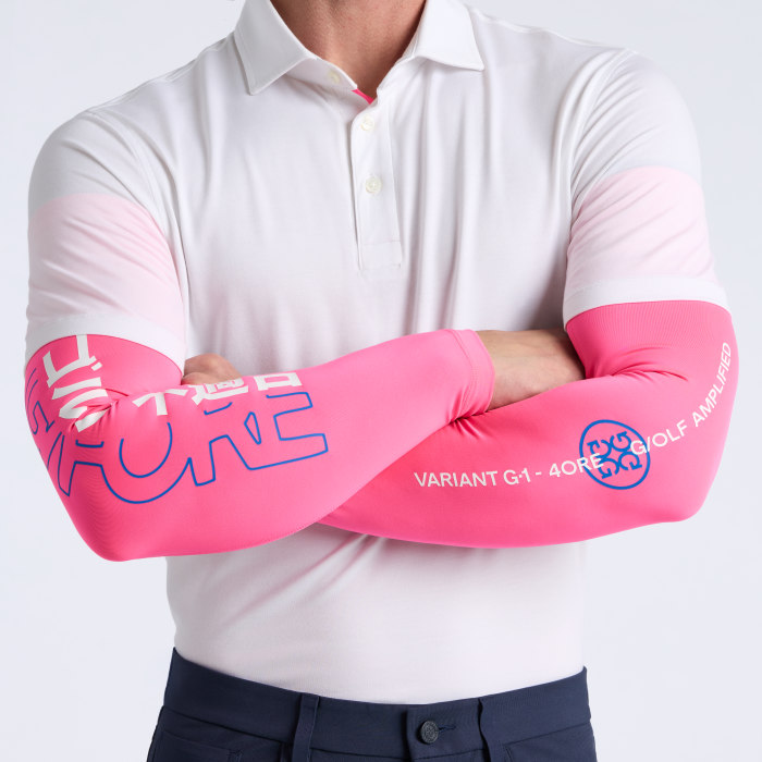 MEN'S COOLING SUN SLEEVE in KNOCKOUT PINK