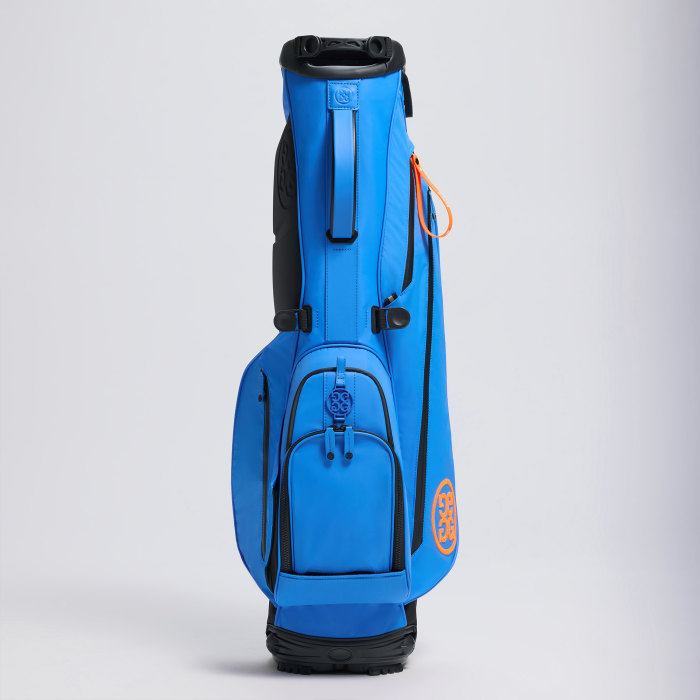 Alternative image of PARACHUTE CARRY GOLF BAG in CERULEAN / SHOCKING ORANGE