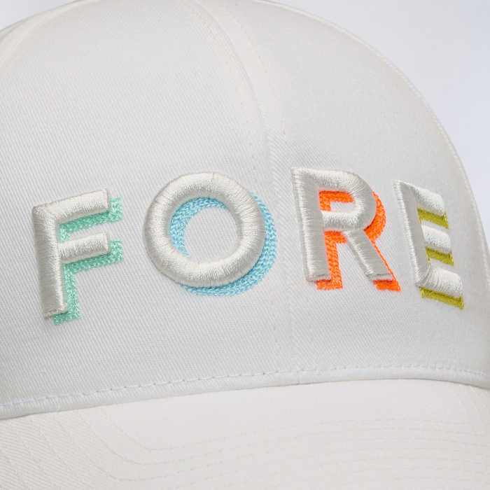 Alternative image of FORE SHADOW RELAXED FIT HAT in SNOW / MULTI