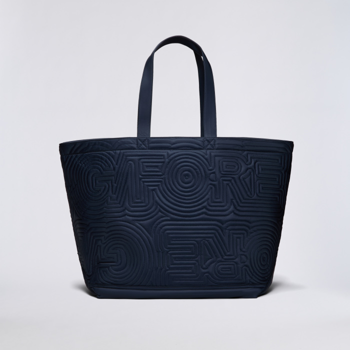 TRIPPY QUILTED CLUB TOTE BAG in Twilight