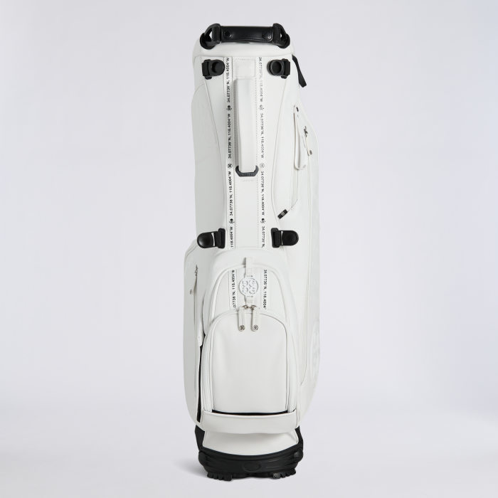 Alternative image of EMBOSSED SKULL & TEES DAYTONA CARRY GOLF BAG in Snow