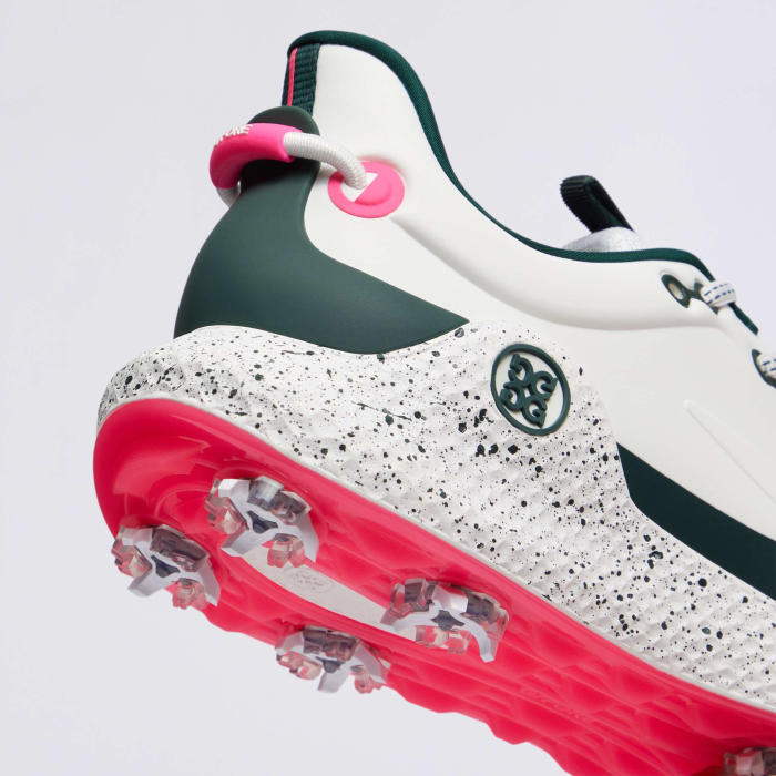 Alternative image of MEN'S MG4+ O2 G/LOCK GOLF SHOE in PINE / KNOCKOUT PINK