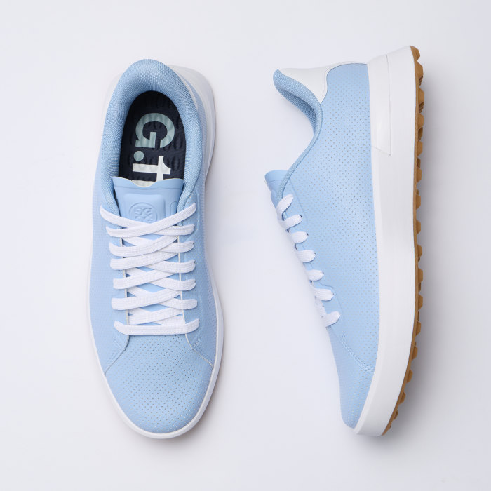 MEN'S G.112 PERFORATED GOLF SHOE in CERULEAN / SNOW