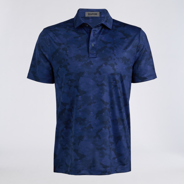 ICON CAMO TECH JERSEY POLO in Twilight