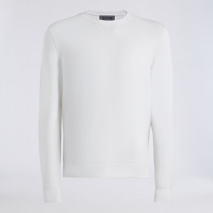 ALL PLAY TERRY CREWNECK in Snow