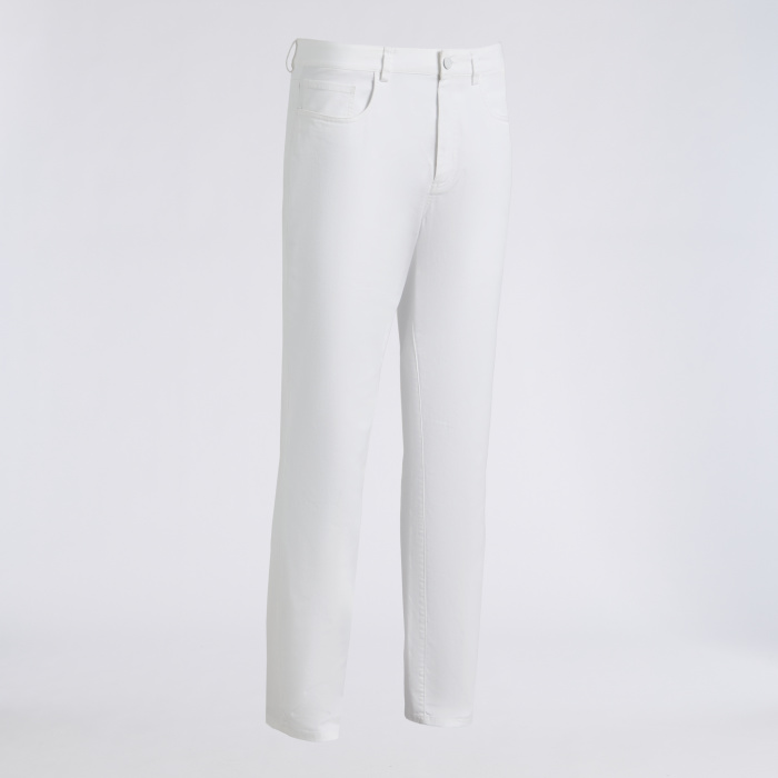 ALL PLAY COTTON STRETCH 5 POCKET STRAIGHT LEG PANT in Snow