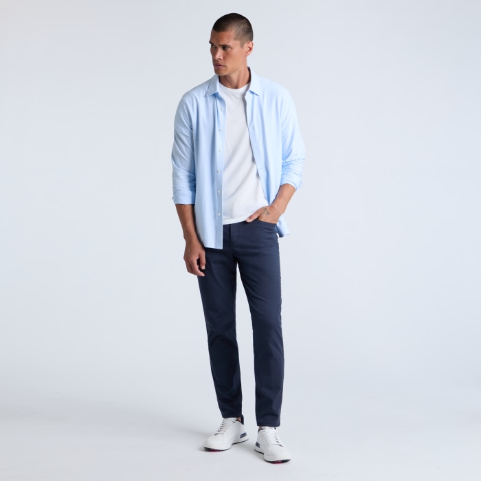 LTD RELEASE LUXE COTTON BLEND SHIRT in BAJA