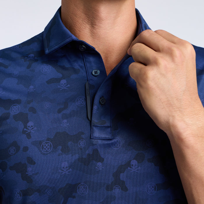 Alternative image of ICON CAMO TECH JERSEY POLO in Twilight