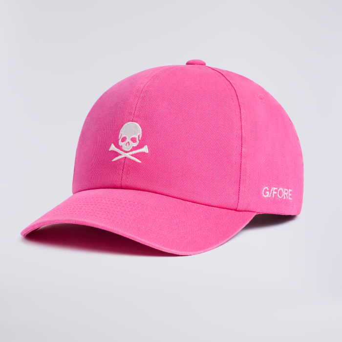MINI SKULL & TEES LOW PROFILE HAT in KNOCKOUT PINK