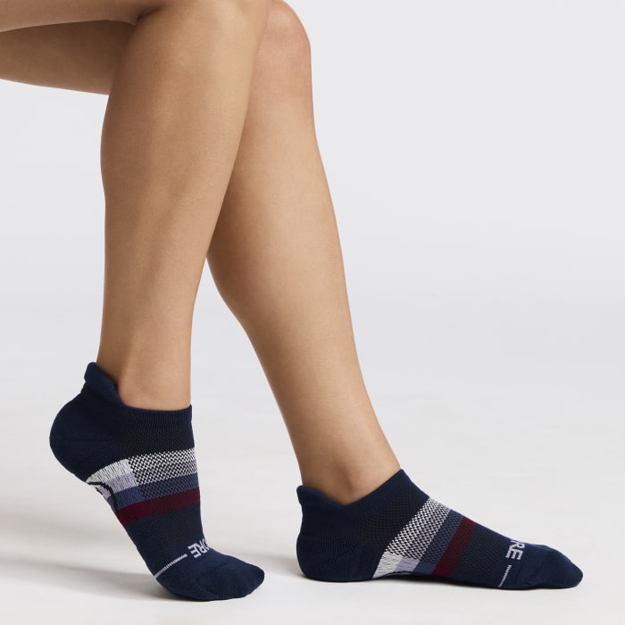 G/FORE STRIPE ANKLE SOCK in TWILIGHT MULTI