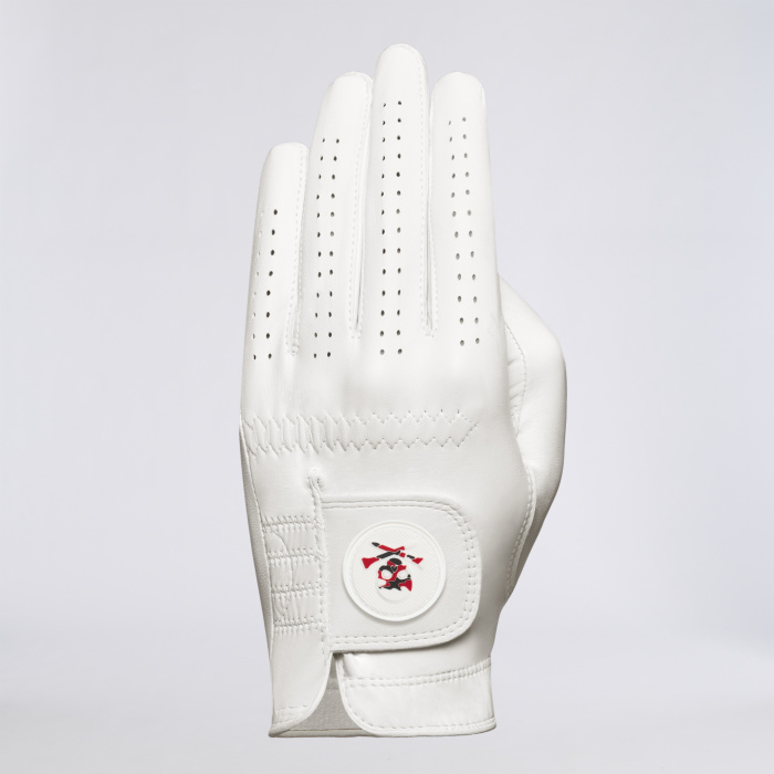 MEN'S LTD RELEASE SIGNATURE CAMO SKULL & TEES GOLF GLOVE in Snow