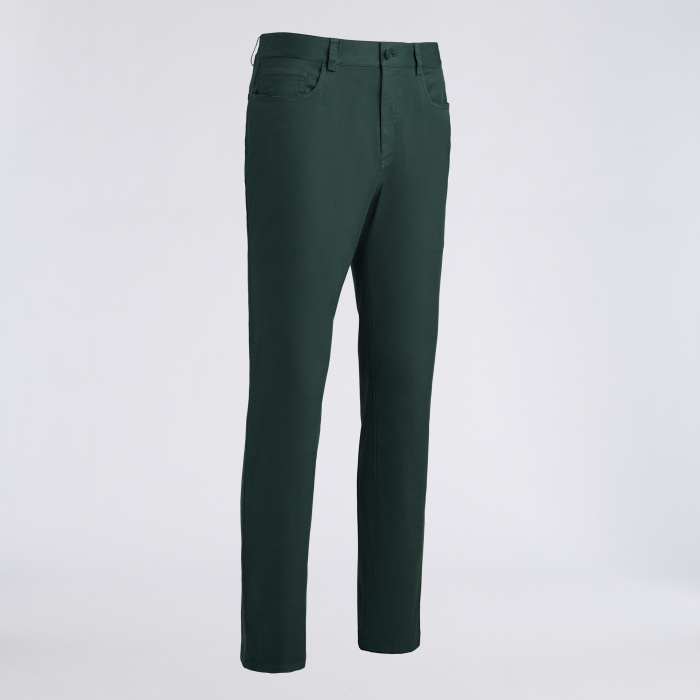 ALL PLAY COTTON STRETCH 5 POCKET STRAIGHT LEG PANT in Pine
