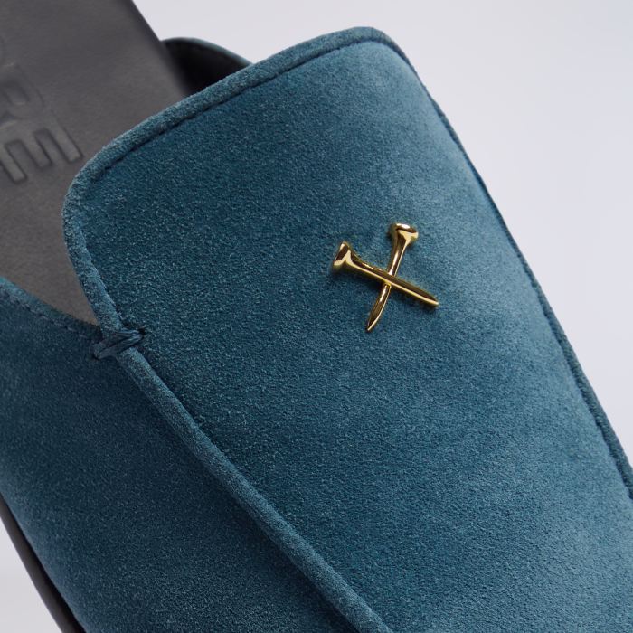 Alternative image of WOMEN'S LTD RELEASE METAL TEES SUEDE FLEX MULE in SEAFOAM