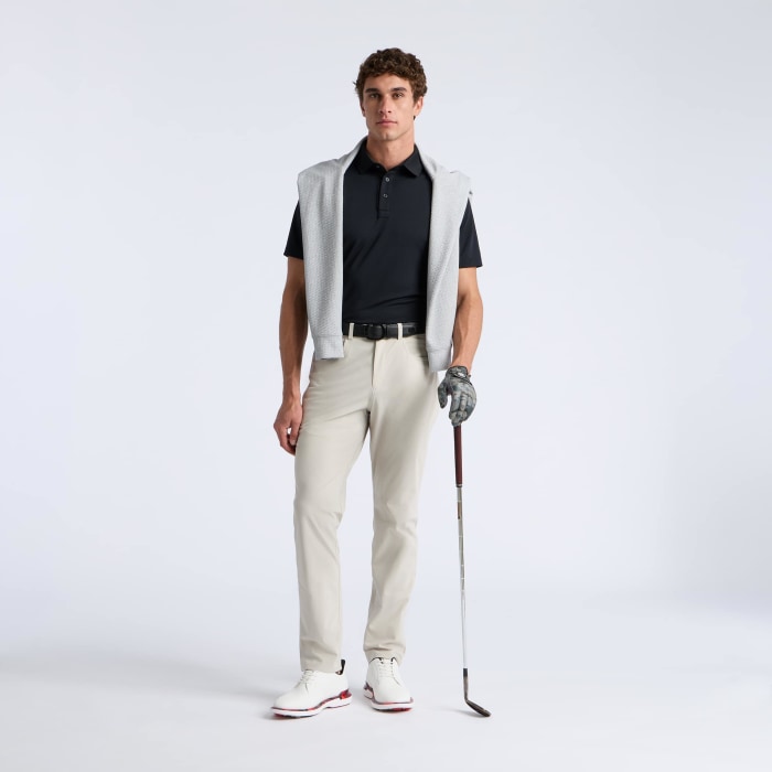 Alternative image of ESSENTIAL PERFORMANCE PIQU&Eacute; POLO in Onyx