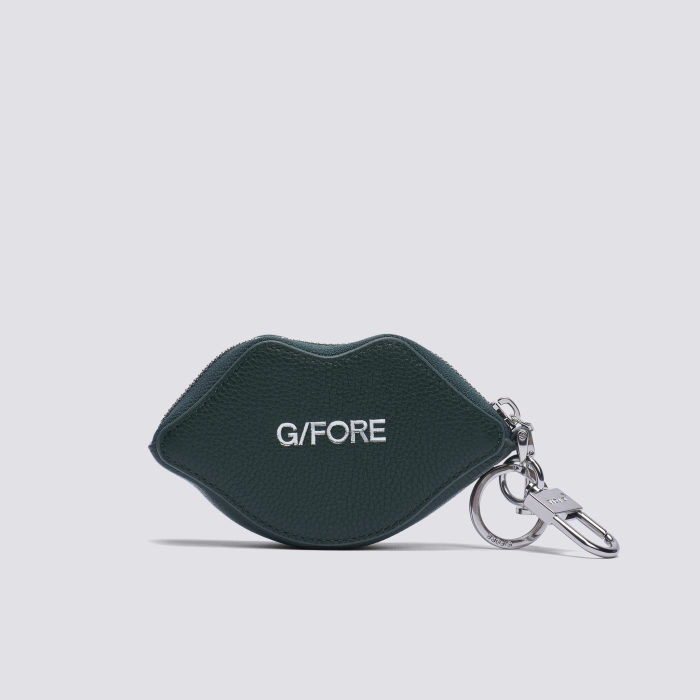Alternative image of WOMEN'S LTD RELEASE LOVE G LEATHER COIN PURSE KEYCHAIN in Pine
