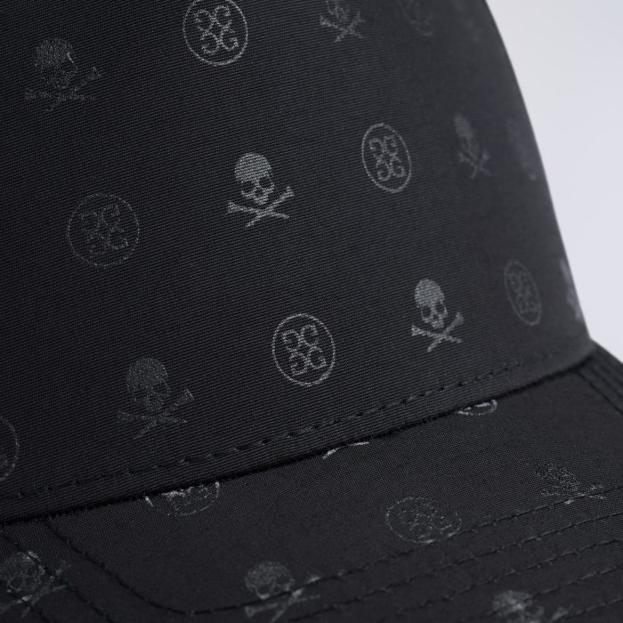 Alternative image of SKULL & TEES SCRAMBLE LOW PROFILE HAT in Onyx