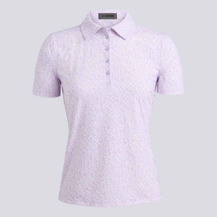 Alternative image of RIPPLE SILKY TECH NYLON POLO in Orchid