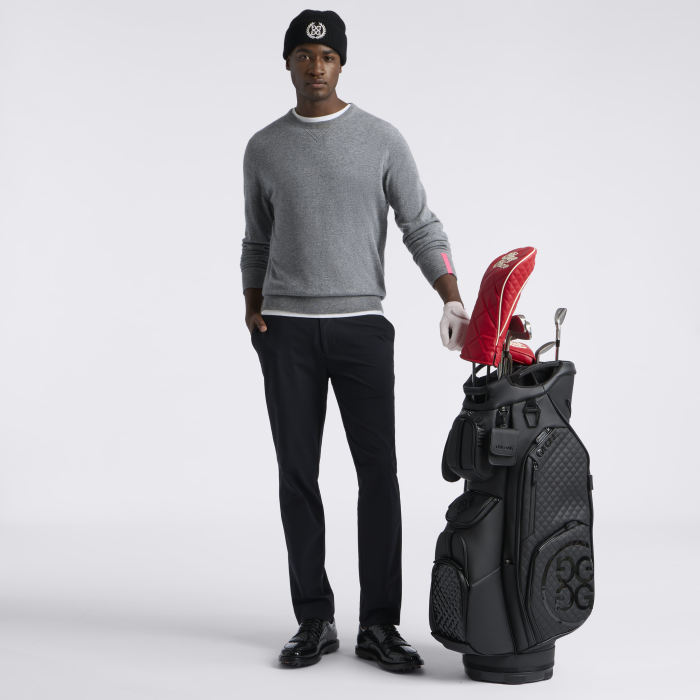 Alternative image of CASHMERE CREWNECK SWEATER in NIMBUS MELANGE