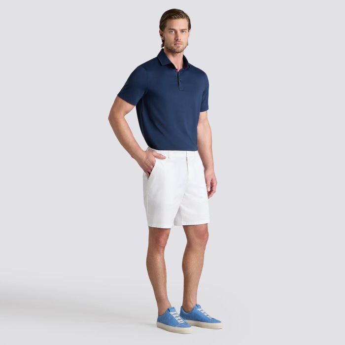 ALL PLAY COTTON STRETCH SHORT in Snow