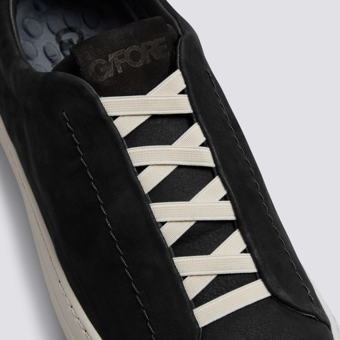 Alternative image of WOMEN'S ENDEAVOUR SLIP ON LEATHER SNEAKER in Onyx