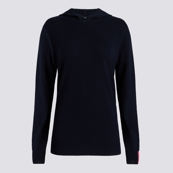 CASHMERE HOODED SWEATER in Twilight