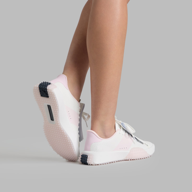 WOMEN'S G.112 PERFORATED SADDLE STRIPE KILTIE GOLF SHOE | WOMEN'S