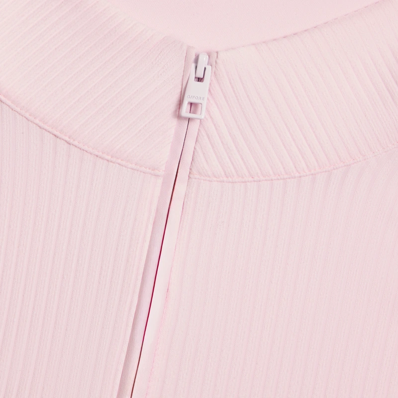 FITTED RIB 1/4 ZIP PULLOVER | WOMEN'S PULLOVERS & QUARTER-ZIPS | G