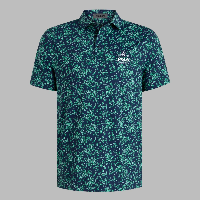 2026 PGA SCATTERED DITZY TECH JERSEY POLO | MEN'S POLO SHIRTS | G/FORE