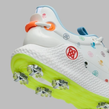 Alternative image of WOMEN'S MG4+ O2 G/LOCK SKULL & TEES GOLF SHOE in SNOW / MULTI