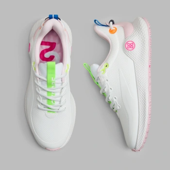 WOMEN'S MG4+ O2 PERFORATED GOLF SHOE in SNOW / MULTI