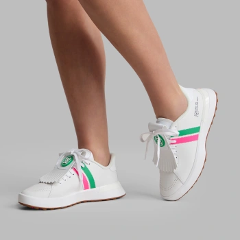 WOMEN'S G.112 STRIPE KILTIE GOLF SHOE in SNOW / MULTI