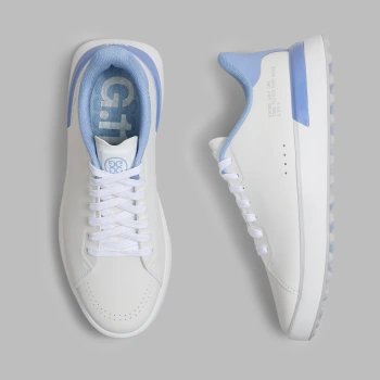 WOMEN'S G.112 KILTIE GOLF SHOE in SNOW / WILLOW
