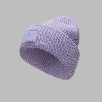 PRAY FOR BIRDIES WOOL CASHMERE BEANIE in IRIS